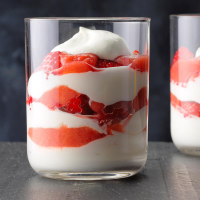 Berry Rhubarb Fool Recipe: How to Make It - Taste of Home image