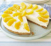 No-bake orange cheesecake recipe - BBC Good Food image