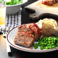 Vegetable Meat Loaf Recipe: How to Make It - Taste of Home image