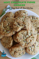 Mint Chocolate Fudge Cookies – Can't Stay Out of the Kitchen image