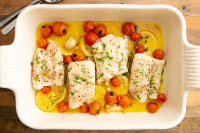 Best Easy Baked Cod Recipe - How to Make Baked Cod - Deli… image