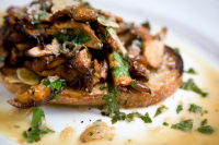 Chanterelles on Toast Recipe - NYT Cooking image