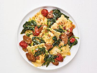 Ravioli with Chicken Sausage and Kale Recipe | Food Networ… image