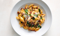 Pepperoni Pasta With Lemon and Garlic Recipe - NYT Cooking image