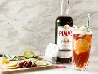 Pimm’s No. 1 Iced Tea Cocktail Recipe - Luzianne Tea image