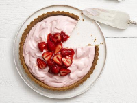 Frozen Strawberry Lemonade Pie Recipe - Food Network image