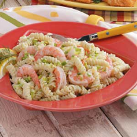 Rotini with Shrimp Recipe: How to Make It - Taste of Home image