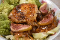 Chicken and Roasted Figs Recipe - Food.com image