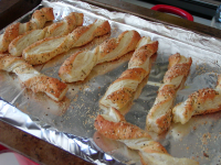 Puff Pastry Cheese Stick Appetizers Recipe - Food.com image
