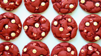 Red Velvet Chocolate Chip Cake Mix Cookies | Recipe - Rachae… image