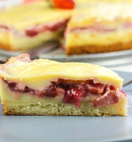 Chilean Strawberry Kuchen ~ Cream Tart - Global Kitchen Tr… image
