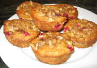Healthy Cranberry Muffins Recipe - Food.com image