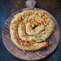 Veggie filo snake | Jamie Oliver recipes image