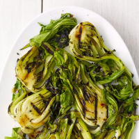 Grilled Bok Choy Recipe | Food Network Kitchen | Food Network image