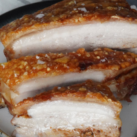 Perfectly Crispy Air Fryer Pork Belly - Air Fry Anytime image