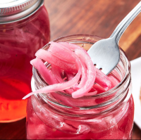 Best Pickled Red Onions Recipe - How To Make Pickled Red O… image