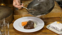 Braised beef cheeks with beer and mash recipe - BBC Food image