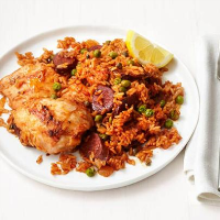 Chicken and Chorizo Rice Recipe - Food Network Kitchen image