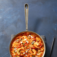 Best Skillet Shrimp and Orzo Recipe - How To Make Skillet S… image