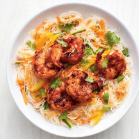 Grilled Shrimp with Rice Noodles Recipe - Food Network image