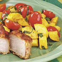 Yellow Squash and Tomatoes Recipe: How to Make It - Taste … image