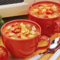 Sausage Chicken Soup Recipe: How to Make It - Taste of Home image
