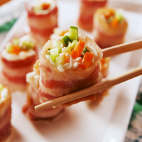 Best Keto Bacon Sushi Recipe - How to Make Keto Bacon Sushi image