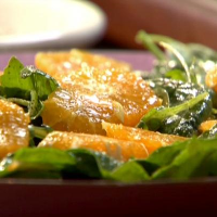 Spinach and Arugula Salad with Orange Recipe - Food Network image