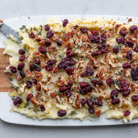 Butter Board with Cranberries and Pecans Recipe | Yumna Ja… image