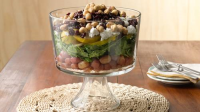 Layered Fruit and Arugula Salad Recipe - BettyCrocker.com image