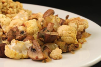 Roasted Cauliflower and Mushrooms Recipe - Food.com image