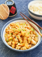 Chicken and Diced Potatoes Recipe - Simple Chinese Food image