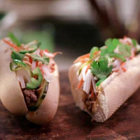 Vietnamese Pork Sandwich Recipe | Jeff Mauro | Food Net… image