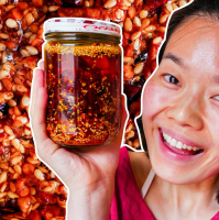 Easy Chili Oil Recipe - How To Make Chili Oil - Delish image