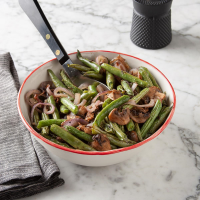 Air-Fryer Roasted Green Beans Recipe: How to Make It - Taste … image