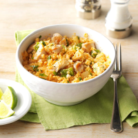 Chicken & Spanish Cauliflower "Rice" Recipe: How to Make It image