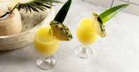 Refreshing Pineapple Coconut Juice Recipe | Goodnature image