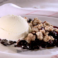 Cherry Crumble Recipe | Sandra Lee | Food Network image